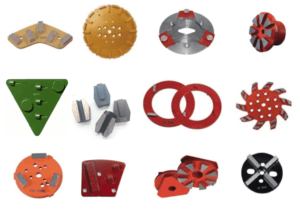 narzędzia szlifierskie do czyszczenia szlifowania betonu