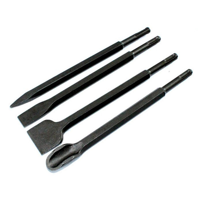 Zestaw dłut SDS PLUS do kucia betonu