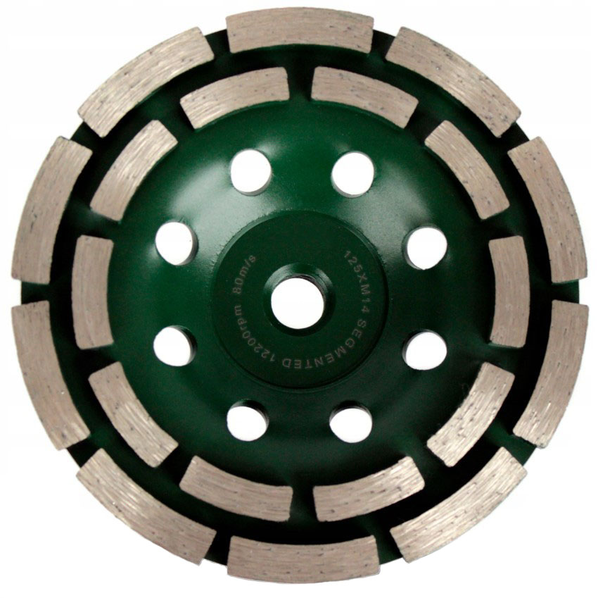 Tarcza M14  segmentowa 125mm do szlifowania betonu