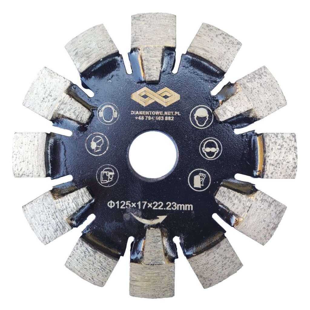 Czołowy frez diamentowy do fazowania dylatacji pod ogrzewanie podłogowe