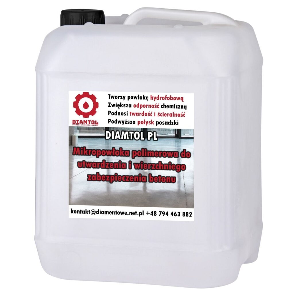 Impregnat polimerowy wierzchni do posadzek betonowych Diamtol PL
