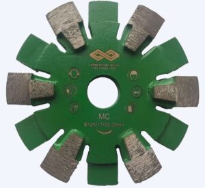 Frez przemienny szybkotnący do wycinania rowków 125mm 17mm