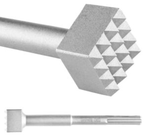 Groszkownik punktowy do młoteczkowania betonu na młot udarowy SDS MAX