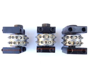 Zapasowa rolka z podstawką groszkownika na szlifierkę kątową