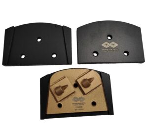 Uchwyt segmentów Quick Change Lavina Janser adapter z Blastrac