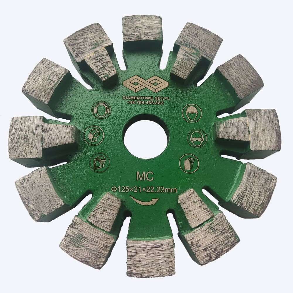 Frez do wycinania rowków pod ogrzewanie podłogowe 125mm 21mm