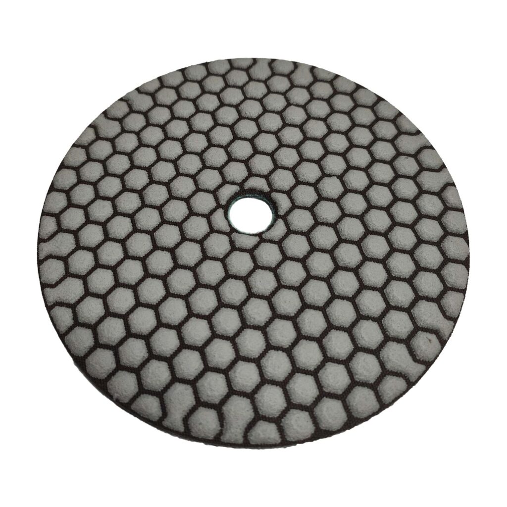 Pad polerski hexa do mikrocementu typ plastry miodu 150mm
