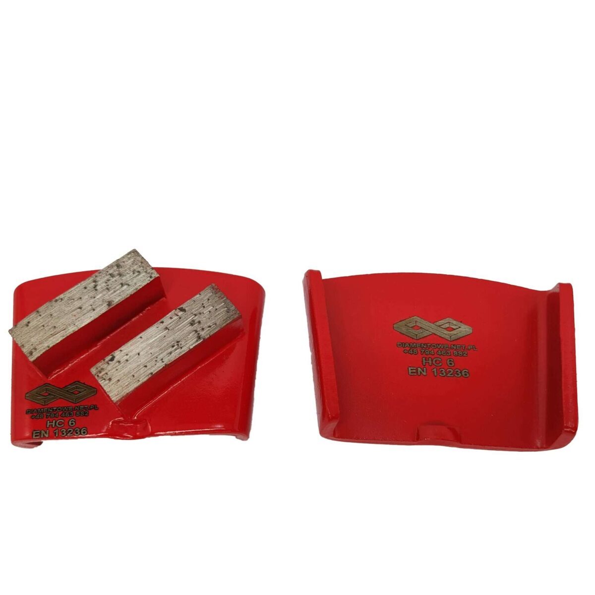 Segment do szlifowania betonu z węglikiem spiekanym (HTC)