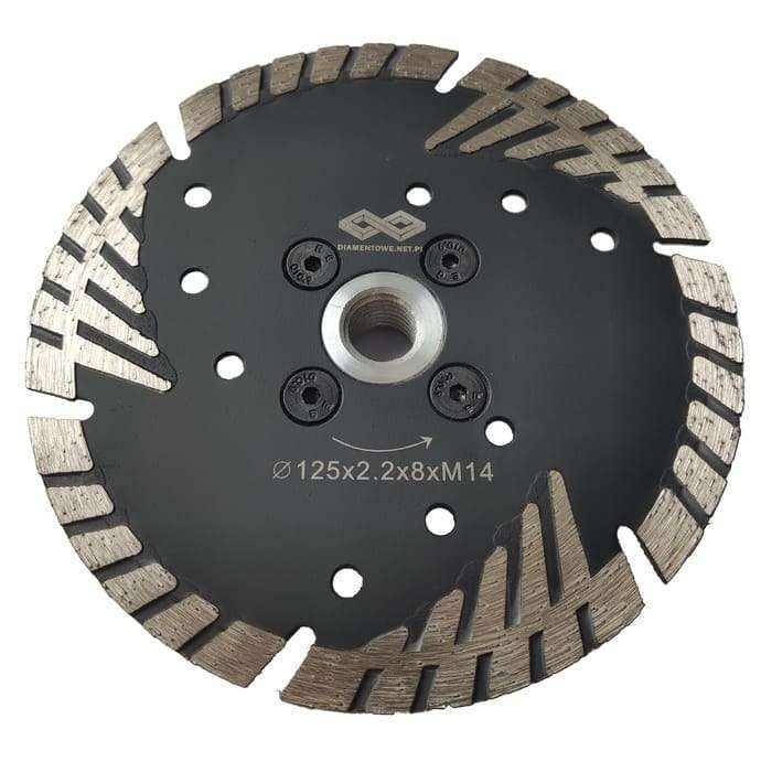 Tarcza do głębokiego cięcia betonu 125mm flansza M14