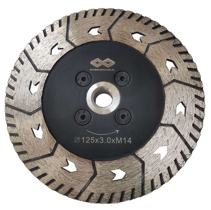 Tarcza do cięcia i szlifowania betonu 125mm