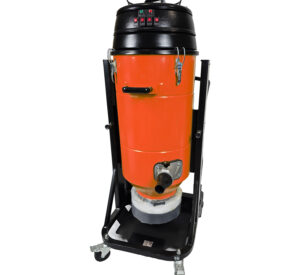 Odkurzacz trzysilnikowy z workiem longopac do przemysłowego zbierania pyłu betonowego