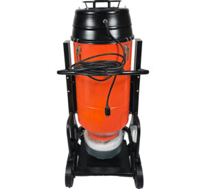 Odkurzacz trzysilnikowy z workiem longopac do przemysłowego zbierania pyłu betonowego